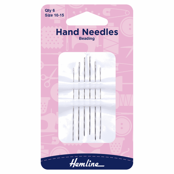 Hand Sewing Needles: Beading: Size 10-15