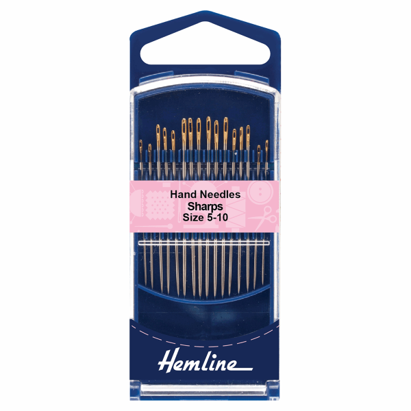Hemline: Hand Sewing Needles: Premium: Sharp: Size 5-10
