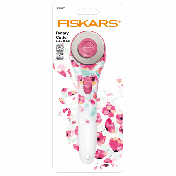 Fiskars Rotary Cutter: Fashion Stick: Flower: 45mm